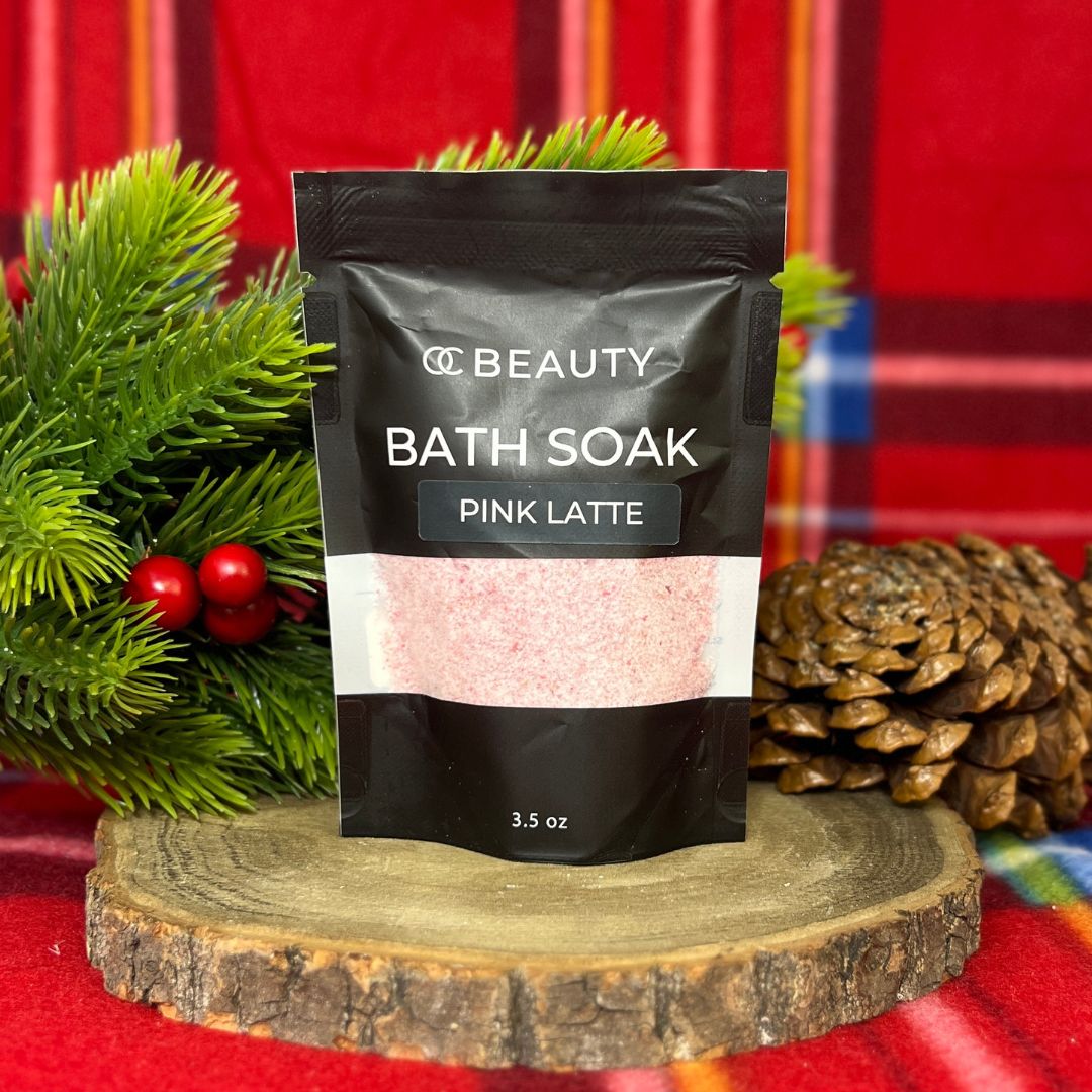 24 Days of Beauty: Day 7- Sweet Escape with our Pink Latte Bath Soak