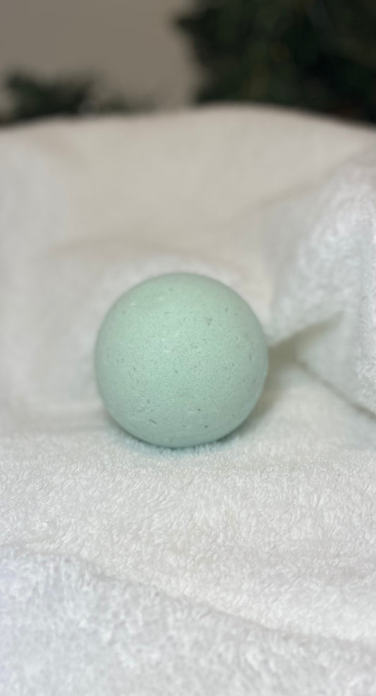 Unwrap Day 2: Eucalyptus and Spearmint Bath Bomb!