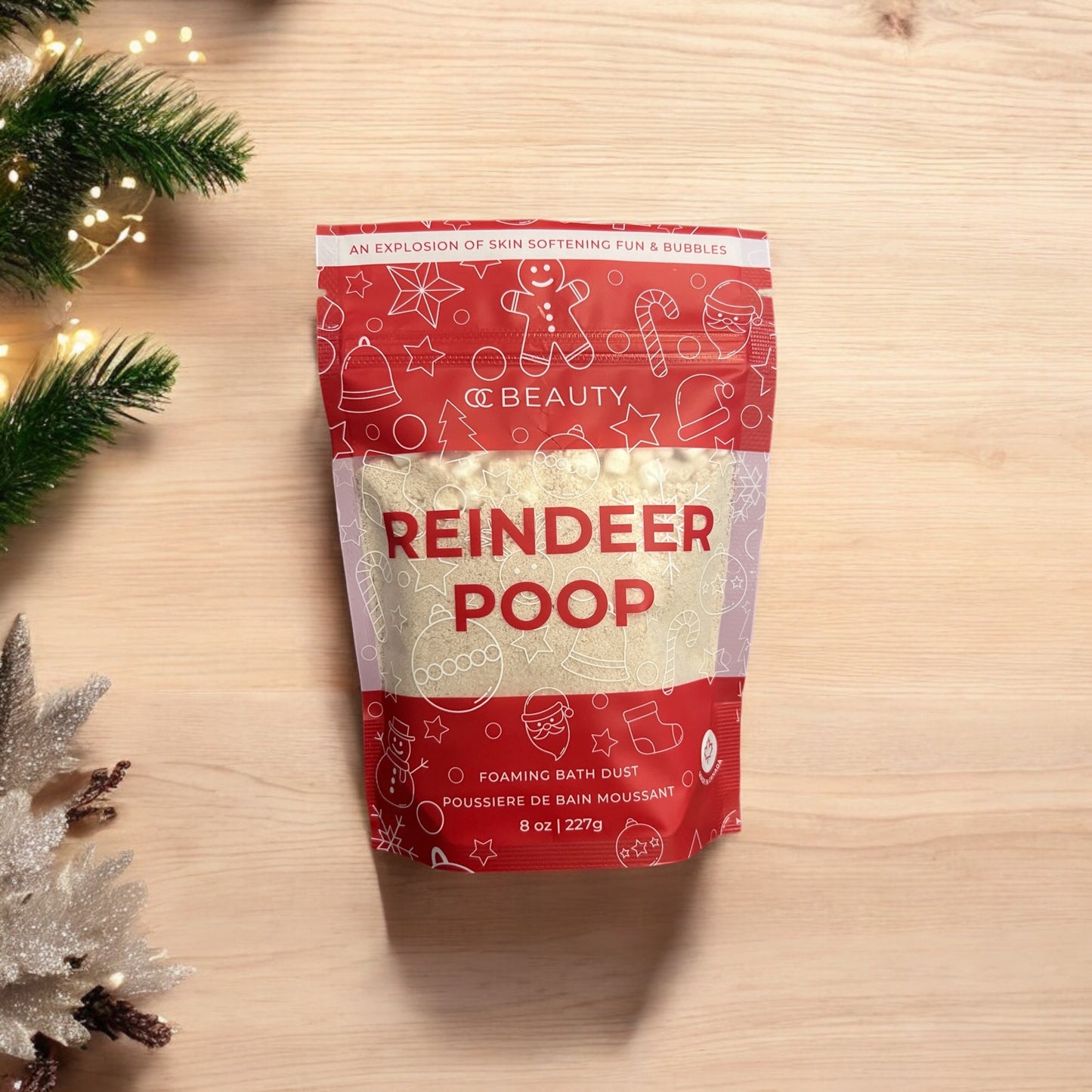 Reindeer Poop (Foaming Bath Dust)