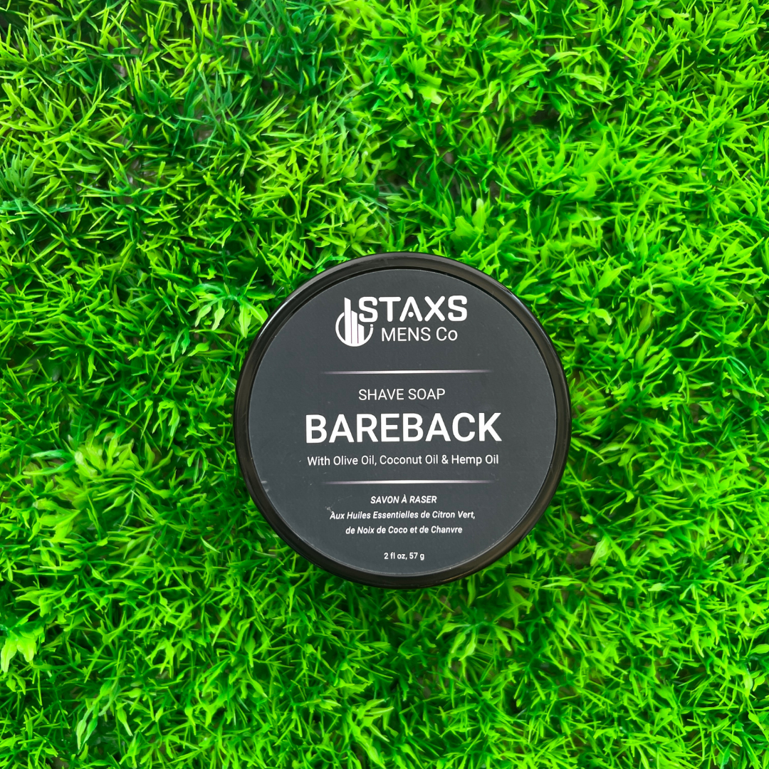 Bareback Natural Shave Soap